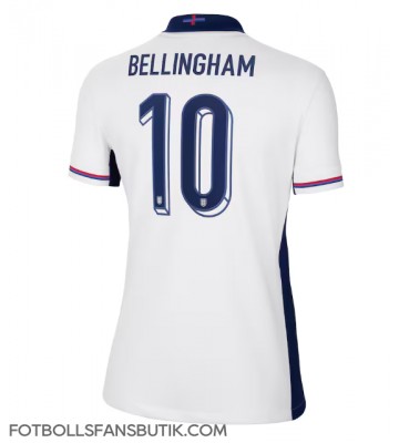 England Jude Bellingham #10 Replika Hemmatröja Damer EM 2024 Kortärmad